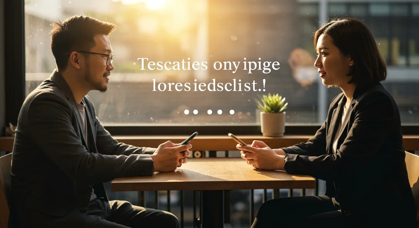 Diverse group in coffee shop balancing smartphone use with face-to-face conversation showing healthy digital habits