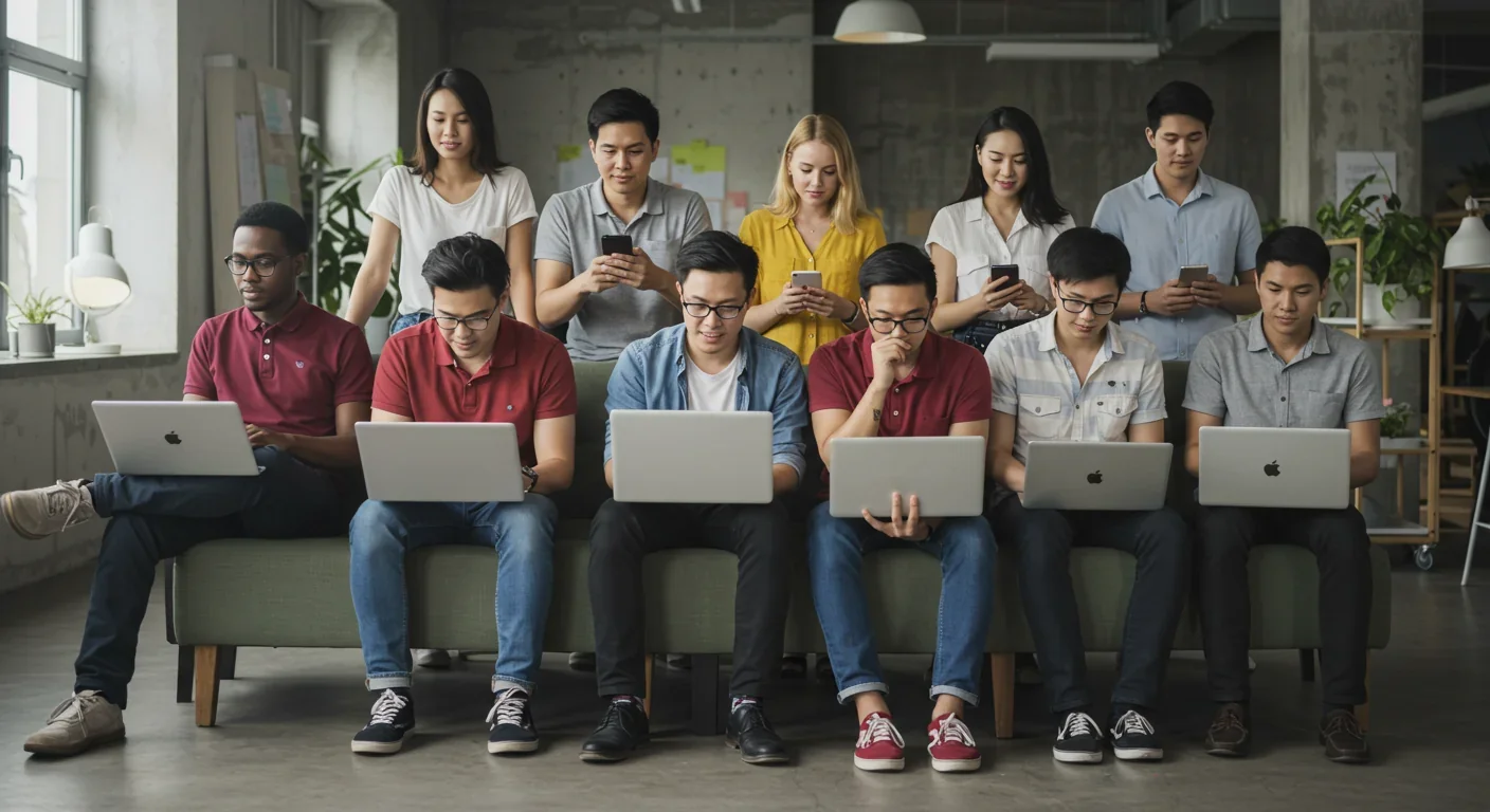 Content creators experiencing the mental strain of maintaining authentic social media presence