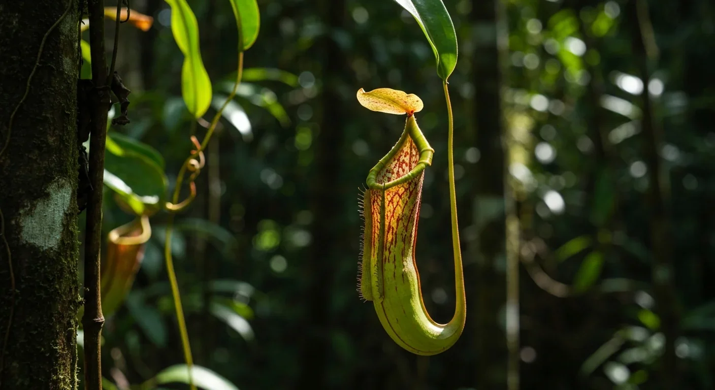 Carnivorous Plant Farms Bat Poop Instead of Eating