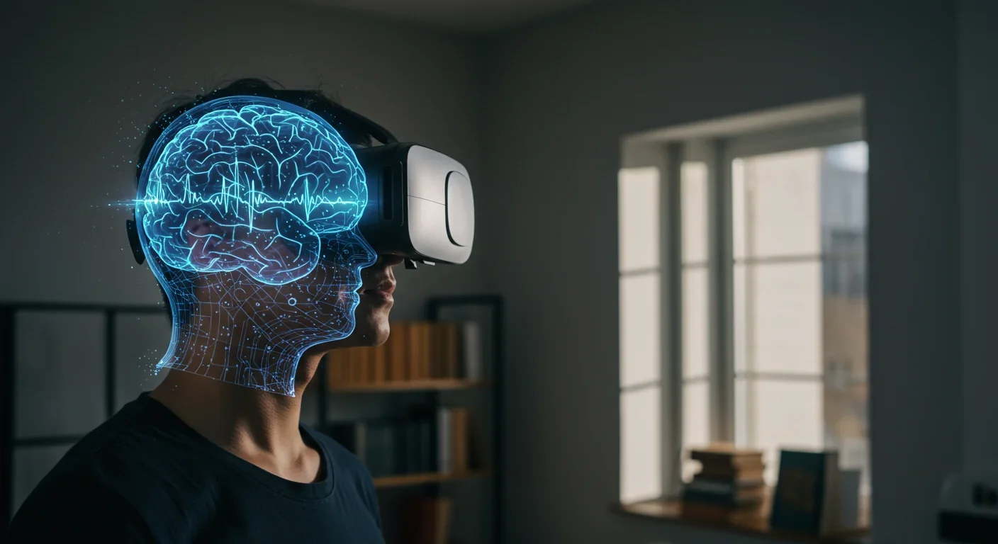 Neuroscientist analyzing brain scans in research laboratory