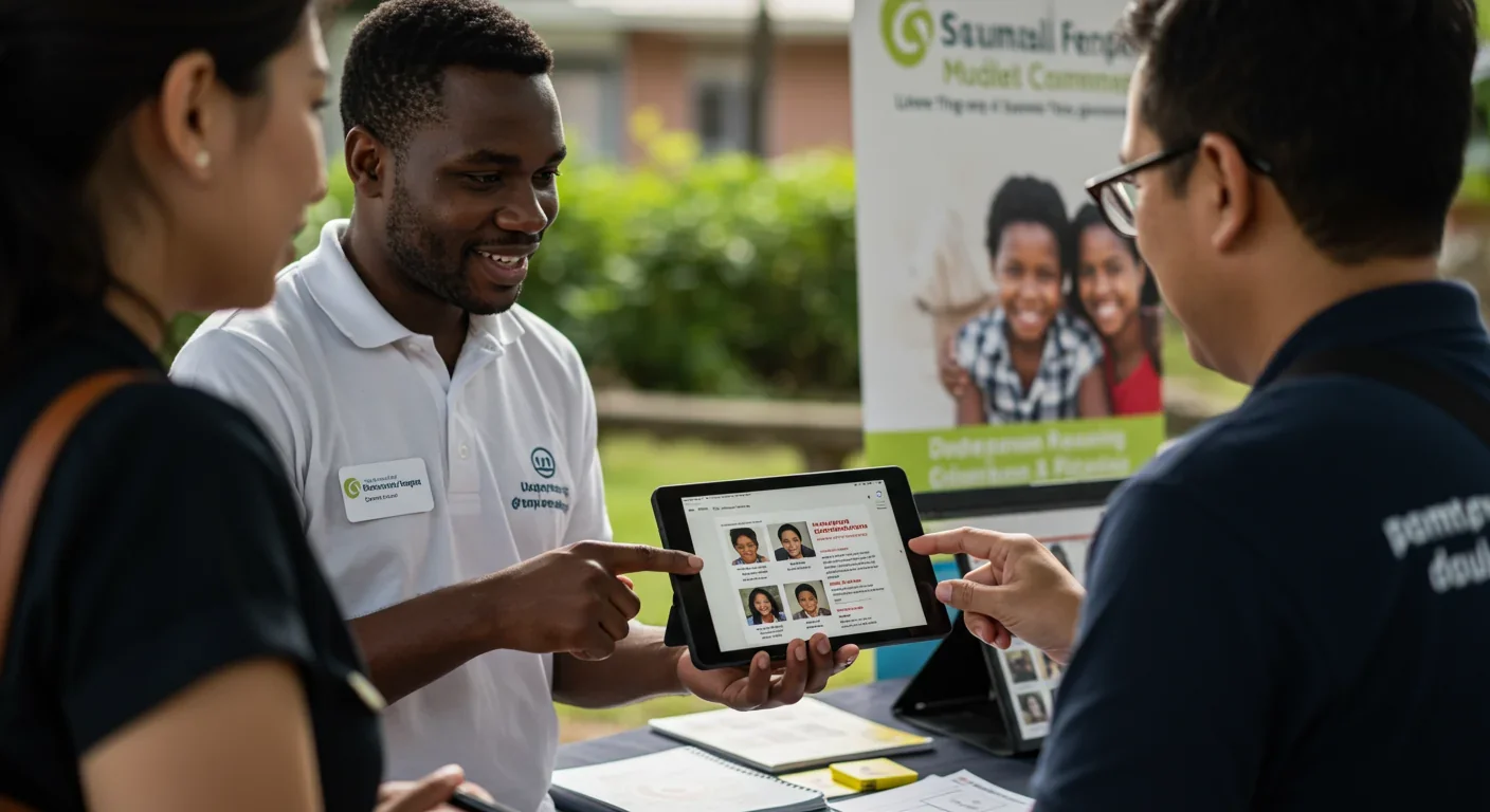 Hands placing coins into a donation box representing charitable giving behavior