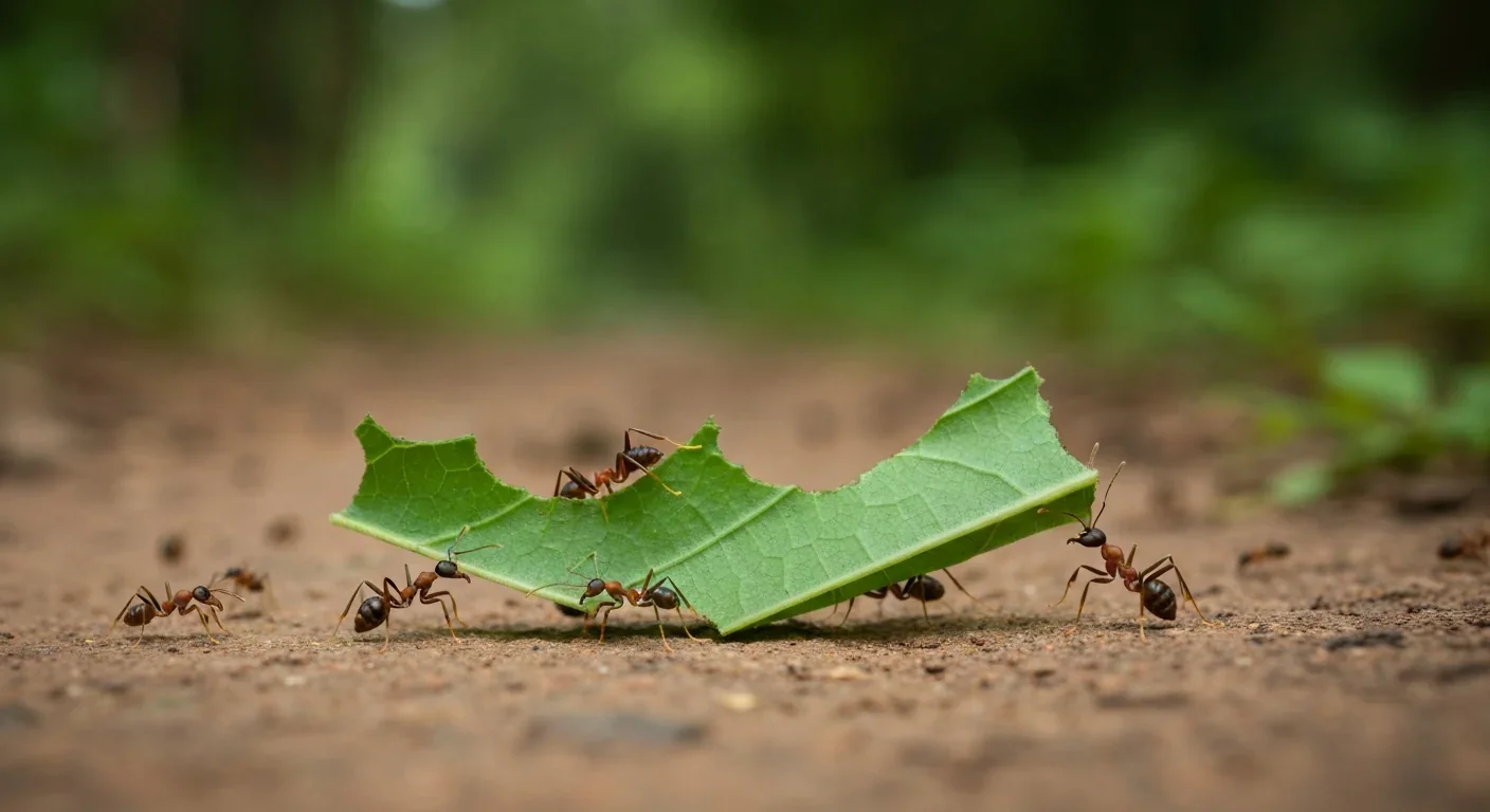 Nature's First Farmers: 50 Million Years of Ant Agriculture