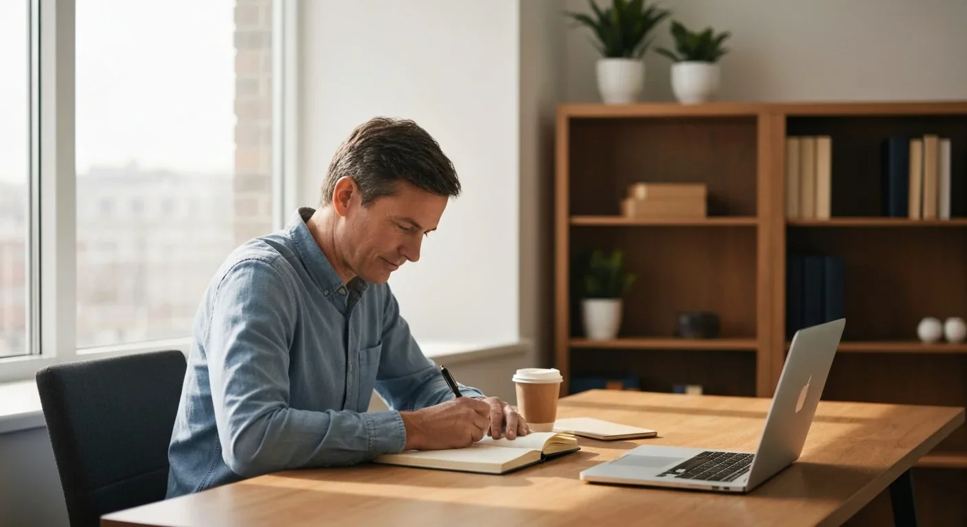 Adult journaling daily experiences to combat memory distortions from peak-end bias