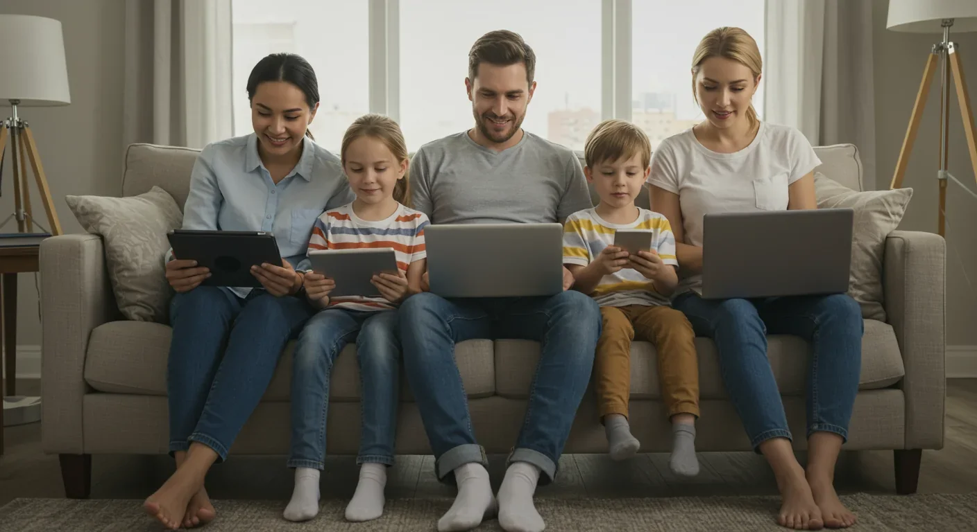 Hand performing pull-to-refresh gesture on smartphone showing notification badges and social feed